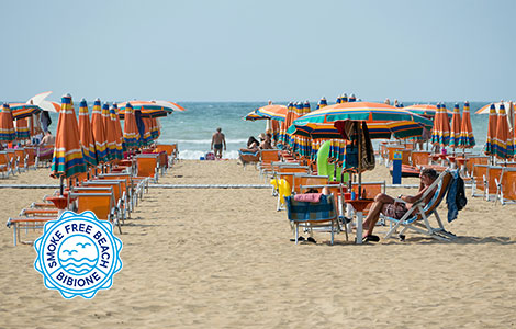 BIBIONE: DER RAUCHFREIE STRAND Lampo