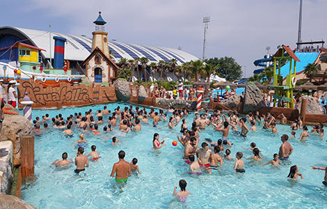 Die schönsten Aquaparks in Venetien Lampo