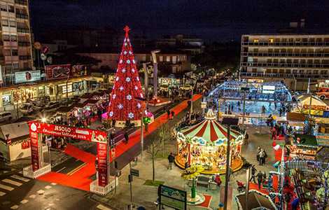 Presepe di sabbia ed eventi a Jesolo