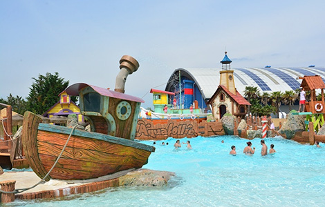 Aquafollie und Luna Park in Caorle