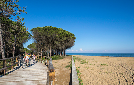 L’Estate in bicicletta a Bibione