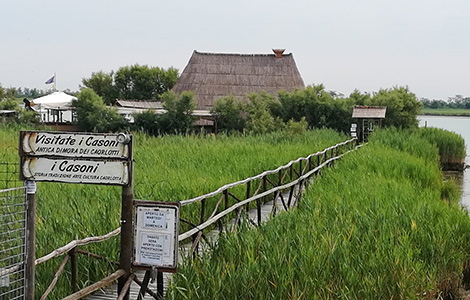 Die Lagune, erstaunliche Landschaft