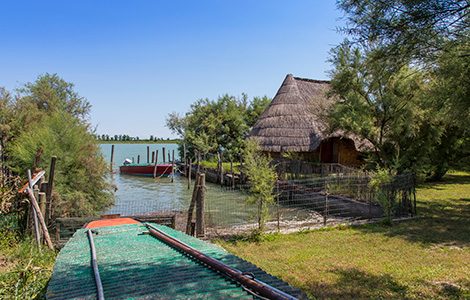 Die Lagune, erstaunliche Landschaft