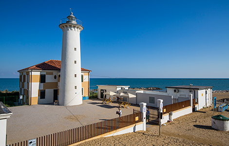 Auf dem Fahrrad durch  Bibione