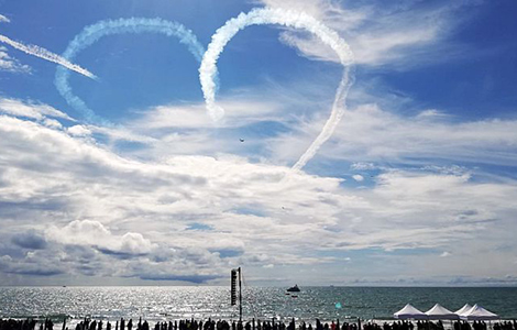 Frecce Tricolori in Jesolo