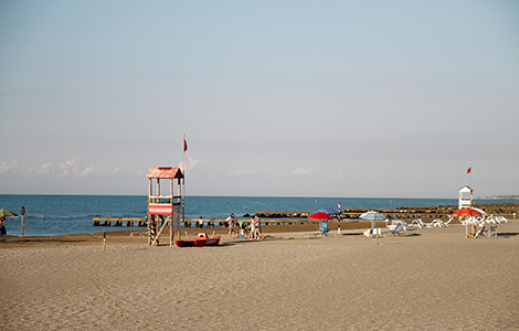 P. S. Margherita and its beach