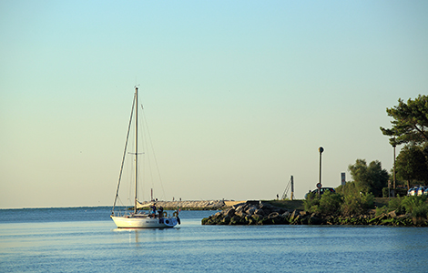 P. S. Margherita and its beach