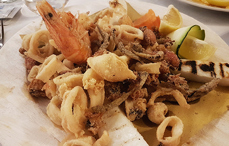 The best seafood restaurants in Bibione Lampo