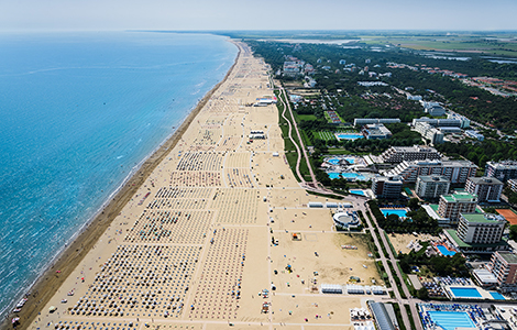 Parken in Bibione Lampo