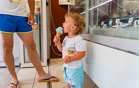 The best ice cream parlours in Caorle Lampo