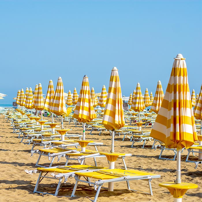 bibione spiagge servizi