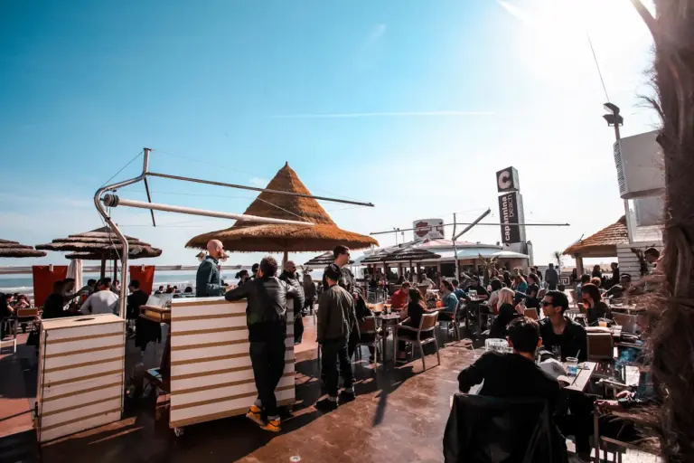Capannina Beach club in Jesolo